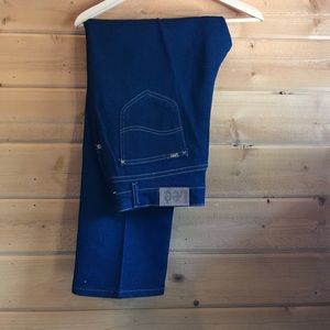 Vintage Lee Jeans | dark wash mom jeans | 31